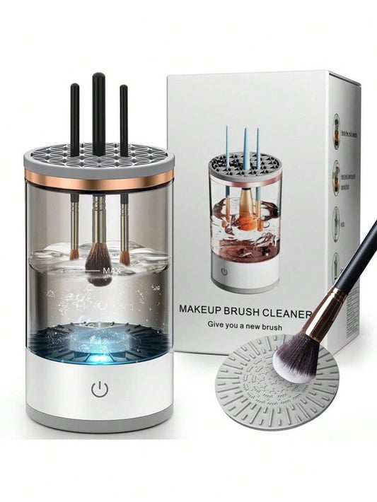 Limpiador de brochas de maquillaje