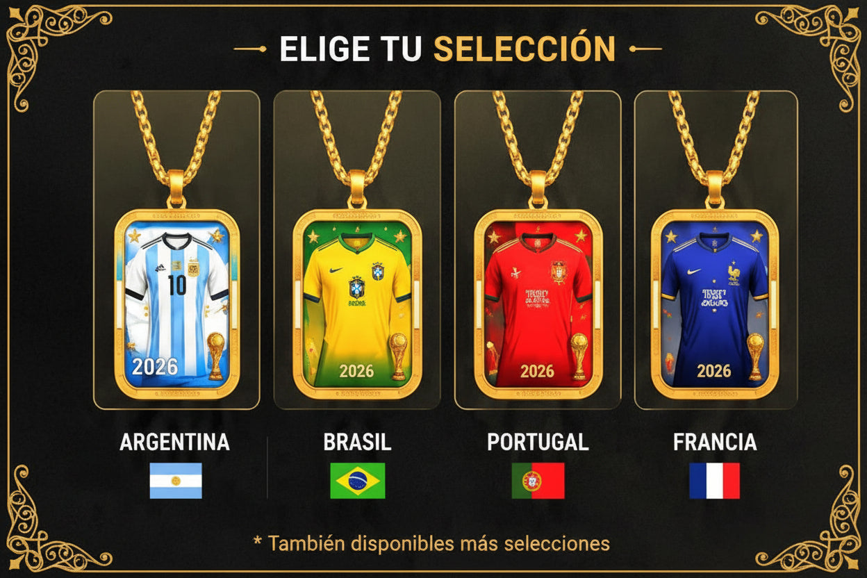 COLLAR MUNDIALISTA 2026 -
