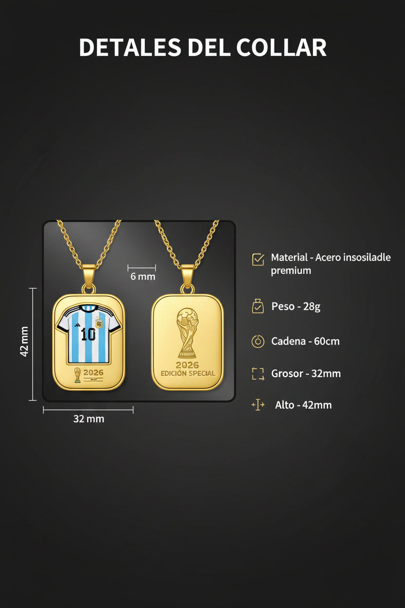 COLLAR MUNDIALISTA 2026 -