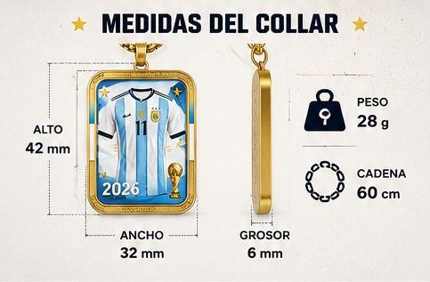 COLLAR MUNDIALISTA 2026 -