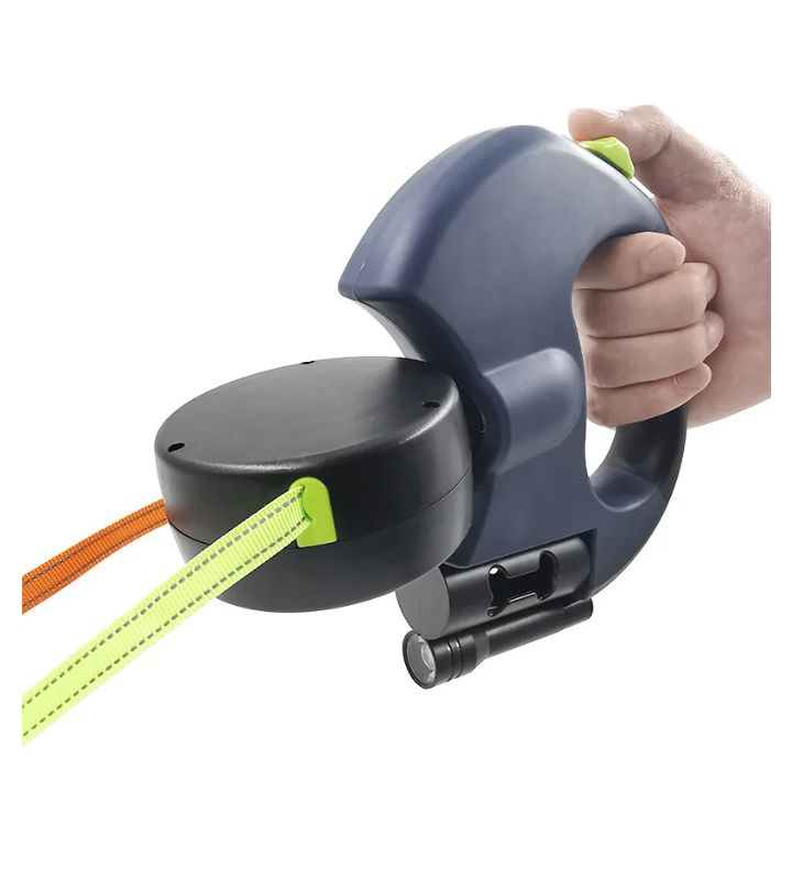 Correa Retráctil Automática de Doble Cabeza
